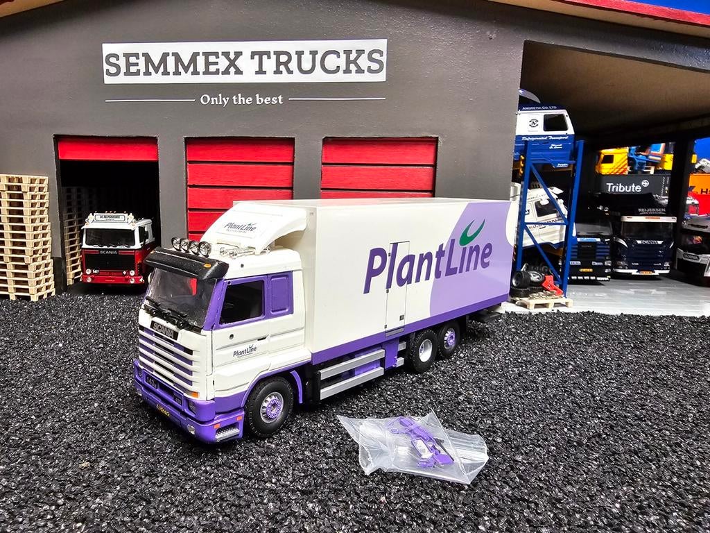Tekno scania 143 plantline., Ophalen, Zo goed als nieuw, Bus of Vrachtwagen, Tekno