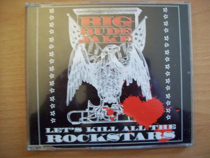 Big Rude Jake - Let's Kill All The Rockstars (3-track), Cd's en Dvd's, Cd Singles, Gebruikt, Rock en Metal, 1 single, Ophalen of Verzenden