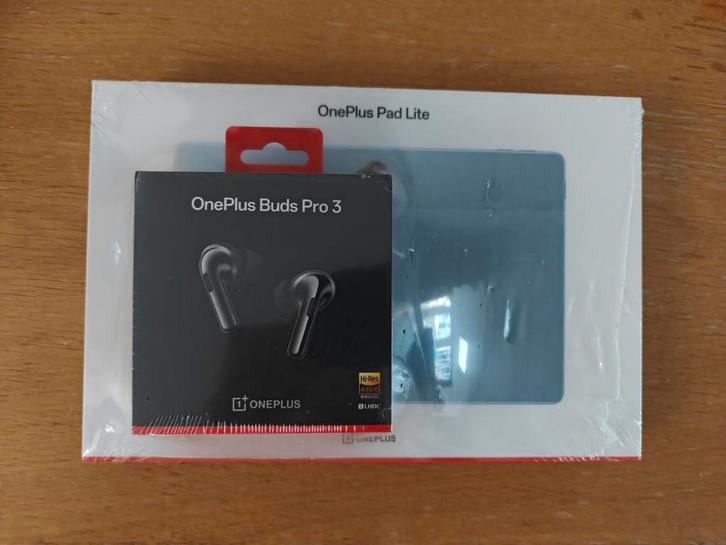 OnePlus Buds Pro 3 + Pad Lite - Nieuw in doos!, Computers en Software, Android Tablets, Nieuw, Wi-Fi, 11 inch, 128 GB, Usb-aansluiting