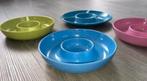 4 Melamine hapjes tapas snack bordjes schaaltjes, Overige materialen, Ophalen of Verzenden, Overige stijlen, Schaal of Schalen