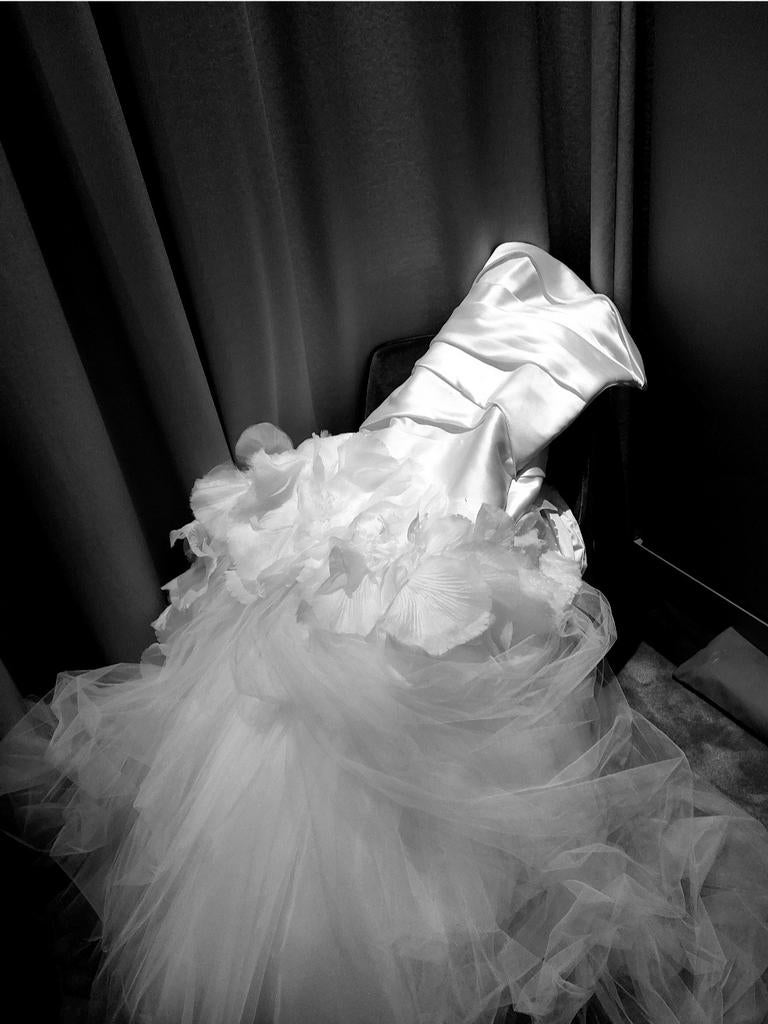 Vera Wang trouwjurk maat 38 nieuw prijs EUR 6.000, Kleding | Dames, Ophalen of Verzenden, Zo goed als nieuw, Wit, Trouwjurk