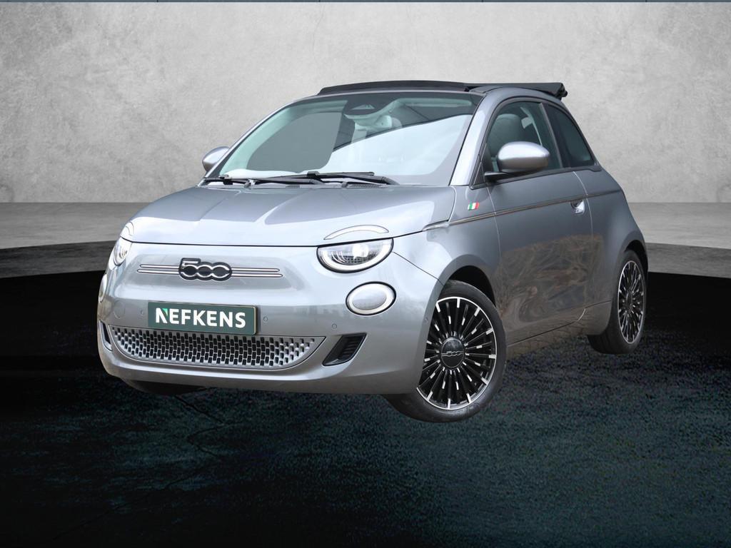 Fiat 500C Icon 42 kWh Cabrio | Navigatie | Achteruitrijcamer, Automaat, Gebruikt, 118 pk, Cabriolet