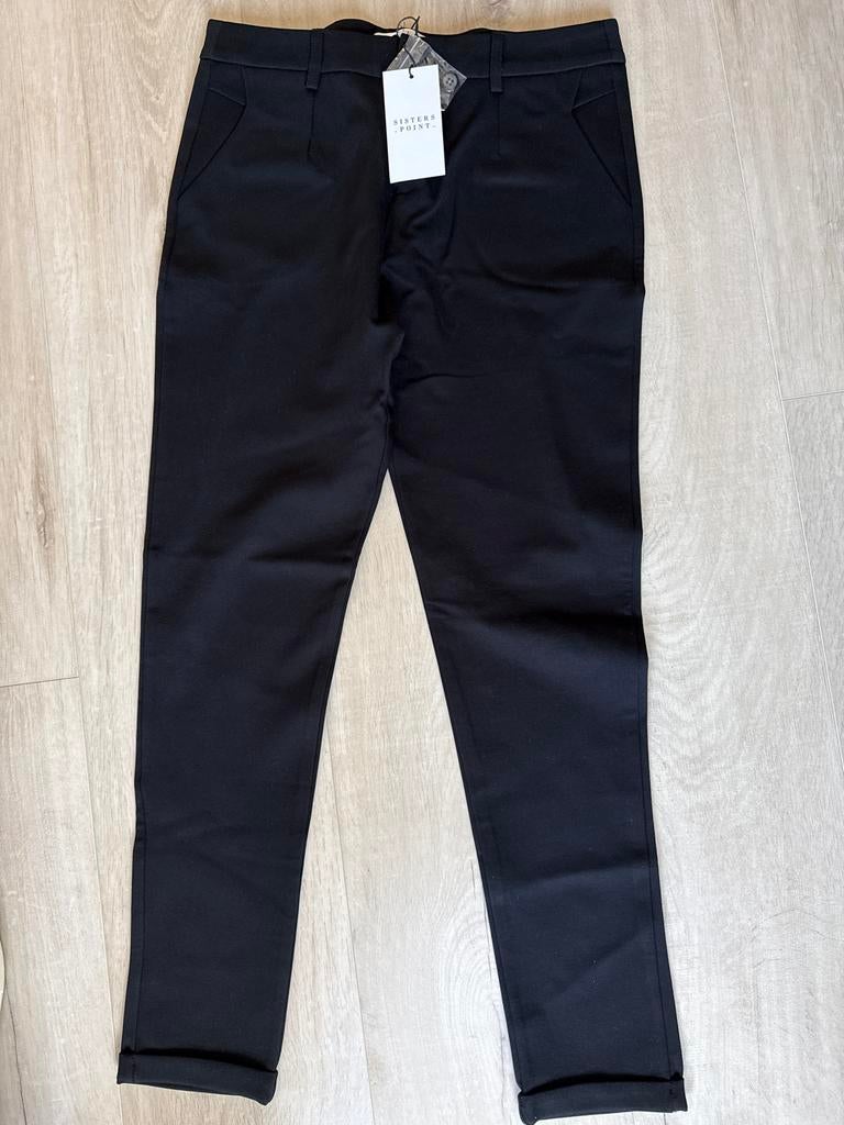 NIEUWE Sisters Point New George Zwarte Broek Maat L, Kleding | Dames, Zwart, Maat 42/44 (L), Nieuw, Ophalen of Verzenden