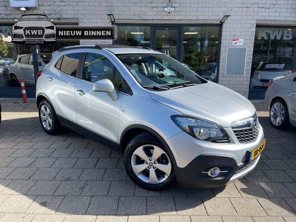 Opel Mokka 1.4 T Cosmo 4x4 Camera Schuifkanteldak VOL, Auto's, Opel, Bedrijf, Te koop, Mokka, ABS, Achteruitrijcamera, Airbags