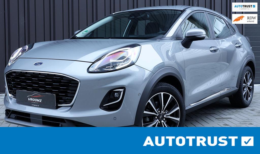Ford Puma | Hybrid | 52.000 km | Camera | Trekhaak | CarPlay, Auto's, Ford, Voorwielaandrijving, 125 pk, Euro 6, Bedrijf