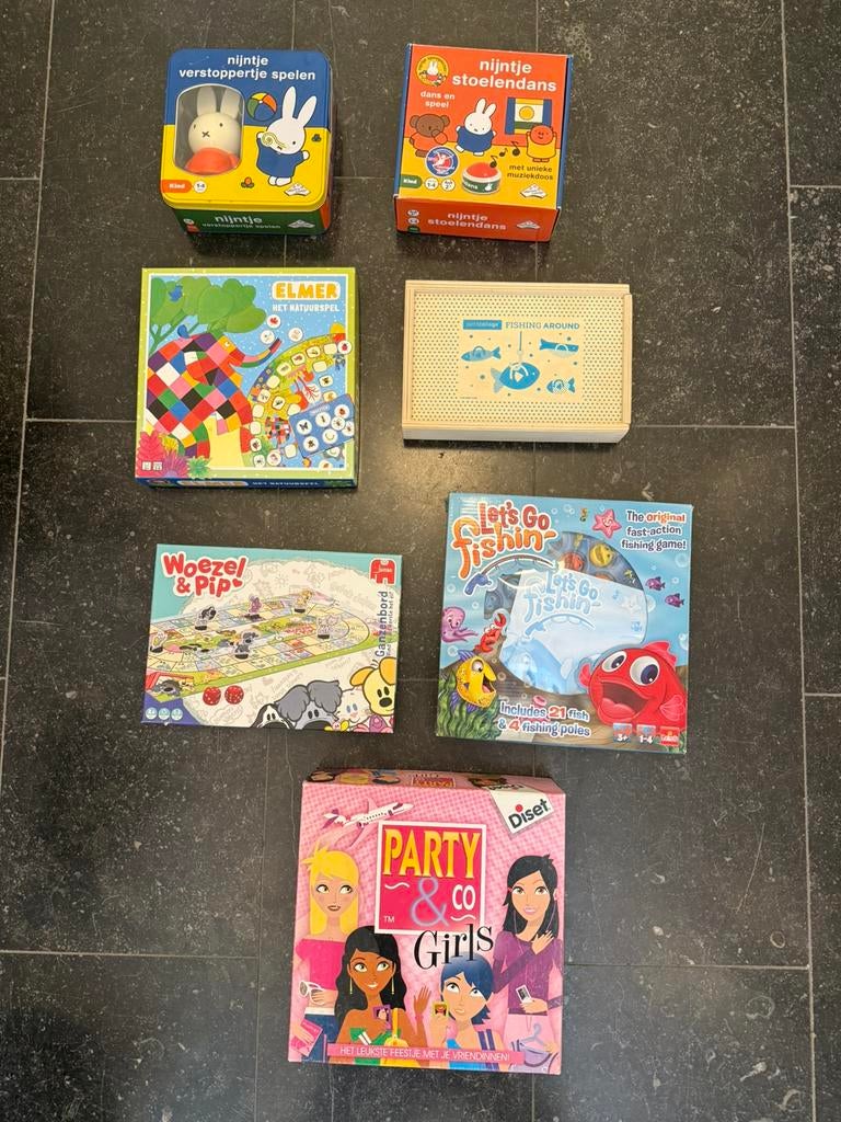 Spelletjes voor peuters en kleuters, Ophalen, Zo goed als nieuw