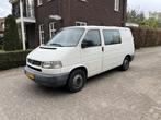 Volkswagen Transporter 2.5 TDI 292 DC (bj 2002), Auto's, Voorwielaandrijving, Gebruikt, Volkswagen, Wit