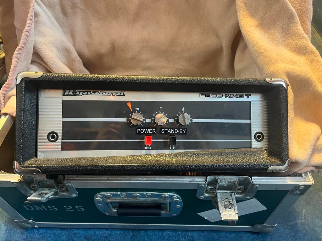 Dynacord Bassking T buizen basversterker, Muziek en Instrumenten, Ophalen, Gebruikt, Basgitaar, 50 tot 100 watt