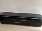 GOEDKOOP Ikea zwarte hoogglans tv meubel, Ophalen, Strak, Gebruikt, 100 tot 150 cm