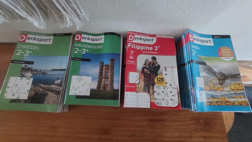 denksport puzzel boekjes, Ophalen, Minder dan 500 stukjes, Nieuw, Puzzelboek