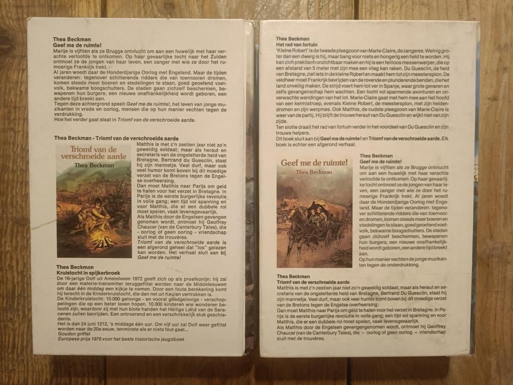 Deel 1 en 3 van de serie: De honderd jarige oorlog., Boeken, Ophalen of Verzenden, Gelezen