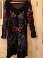 Katoenen jurk van het merk Kooi 42 vergelijkbaar met Ivko, Overige kleuren, Maat 42/44 (L), Ophalen of Verzenden, Knielengte