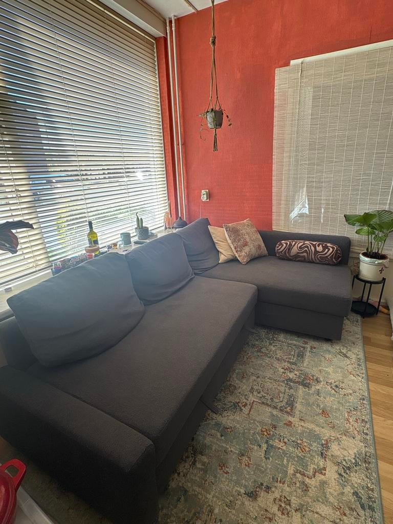 Ikea hoek slaapbank, Ophalen, Gebruikt, Tweepersoons, Overige maten