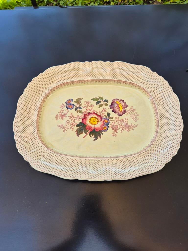 Mason's Paynsley Pink, 1 grote serveerschaal, Antiek en Kunst, Antiek | Servies los, Ophalen of Verzenden