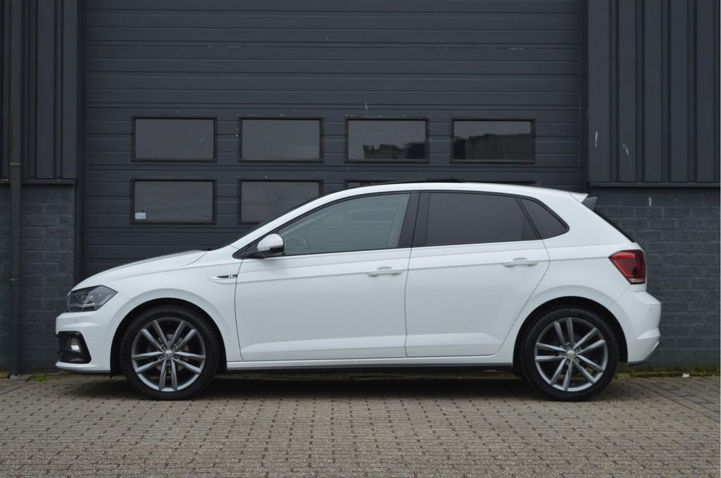 Volkswagen Polo 1.0 TSI Highline | R-LINE | PANO | ACC | CAR, Auto's, Voorwielaandrijving, Stof, 1045 kg, Met garantie (alle)