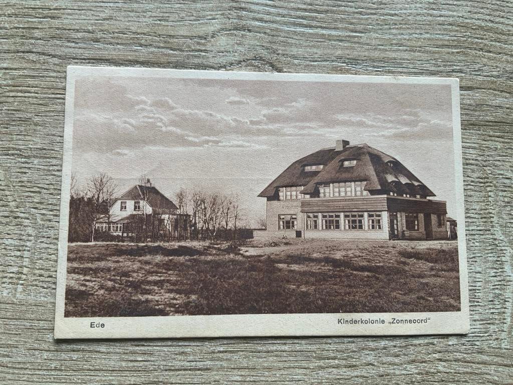 Kinderkolonie "Zonneoord" Ede (1931), Verzamelen, Ansichtkaarten | Nederland, Ophalen of Verzenden, 1920 tot 1940, Gelopen, Gelderland