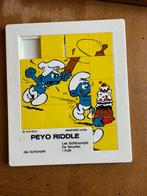 2x smurfen Peyo 1976 Schuifspel Riddle, Ophalen, Gebruikt, Verschillende Smurfen, Overige typen