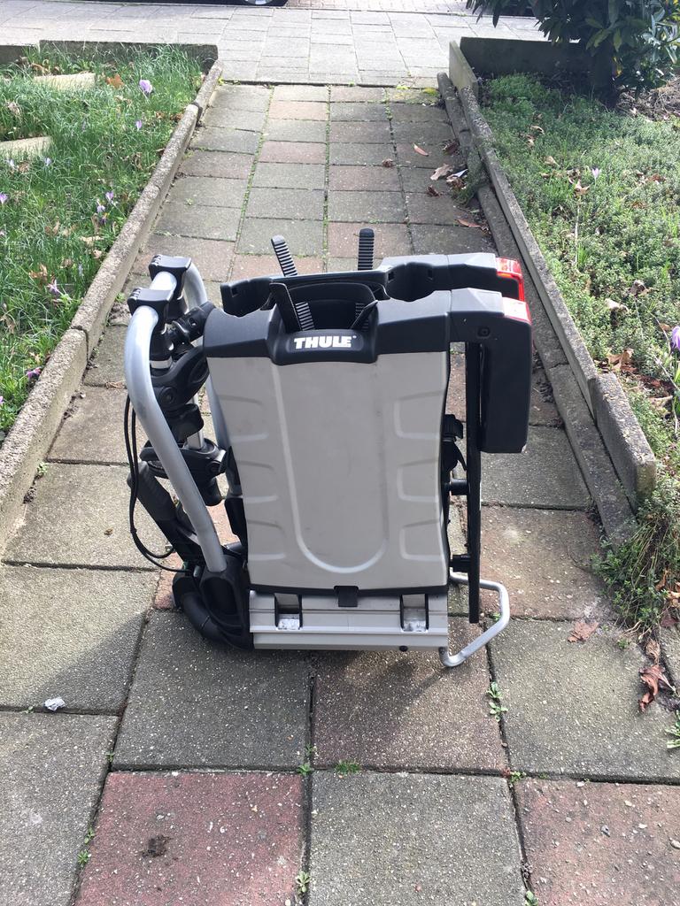 Thule easyfold fietsendrager, Auto diversen, Fietsendragers, Ophalen, Gebruikt, Trekhaakdrager