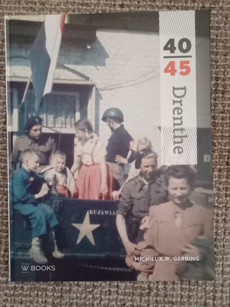 h3 Michiel A.W. Gerding - Drenthe 40-45, Boeken, Tweede Wereldoorlog, Michiel A.W. Gerding, Ophalen of Verzenden, Zo goed als nieuw