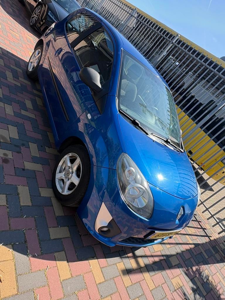 Renault Twingo 1.2 16V 2008 Blauw apk nieuw, Voorwielaandrijving, Twingo, 31 €/maand, 4 cilinders