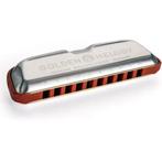NIEUWE HOHNER GOLDEN MELODY C MONDHARMONICA, Ophalen of Verzenden, Met koffer of doosje, Diatonisch, C-mondharmonica