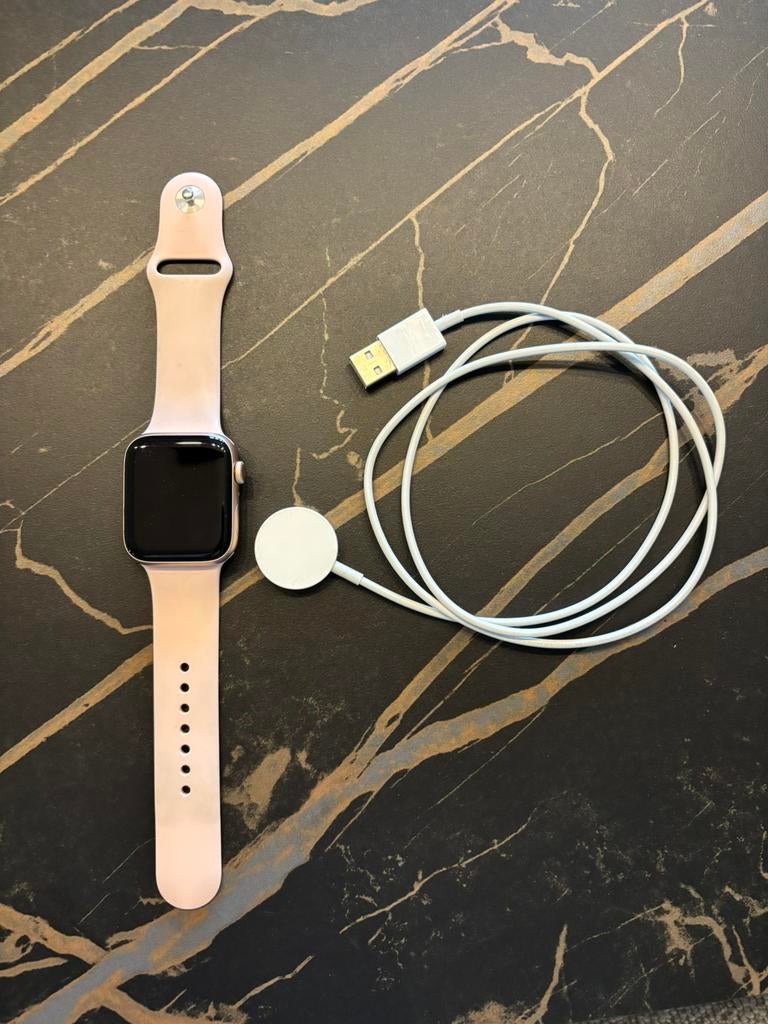 Apple Watch SE 1e Gen 44mm - Licht Roze, Ophalen, Gebruikt, Roze, IOS