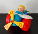 Retro speelgoed Fisher Price vliegtuig 1980, Ophalen of Verzenden, Gebruikt, Auto of Voertuig, Met geluid