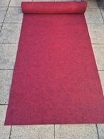 Bordeauxrode loper - 1 meter breed, 4.5 meter lang, Ophalen, Gebruikt