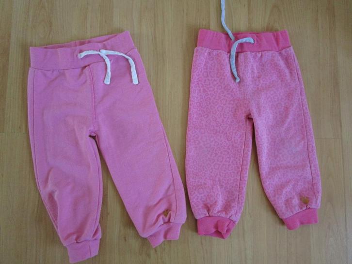 Zeeman - twee vrolijke broekjes maat 68, Kinderen en Baby's, Babykleding | Maat 68, Gebruikt, Meisje, Broekje, Ophalen of Verzenden