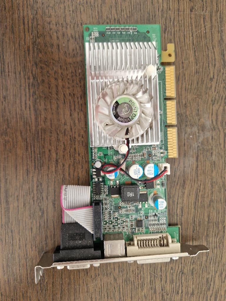 Nvidia Geforce GF6200A 512MB, Computers en Software, Videokaarten, Gebruikt, Ophalen of Verzenden, GDDR2, Nvidia
