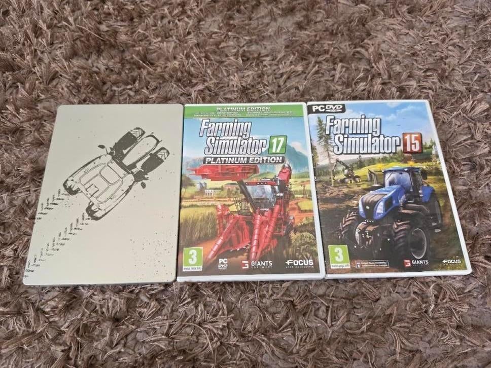 Farming Simulator 17 Platinum Edition | Farming Simulator 15, Online, 1 speler, Ophalen of Verzenden, Zo goed als nieuw