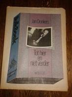 Jan Donkers, Tot hier en niet verder Bulkboek 55; DA Kooiman, Gelezen, Ophalen of Verzenden, Nederland, Jan Donkers