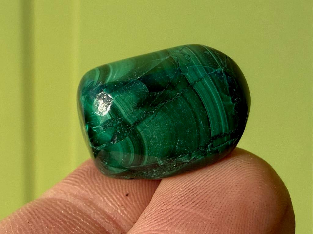 Malachiet broekzaksteen mineralen, Verzamelen, Mineralen en Fossielen, Mineraal, Ophalen