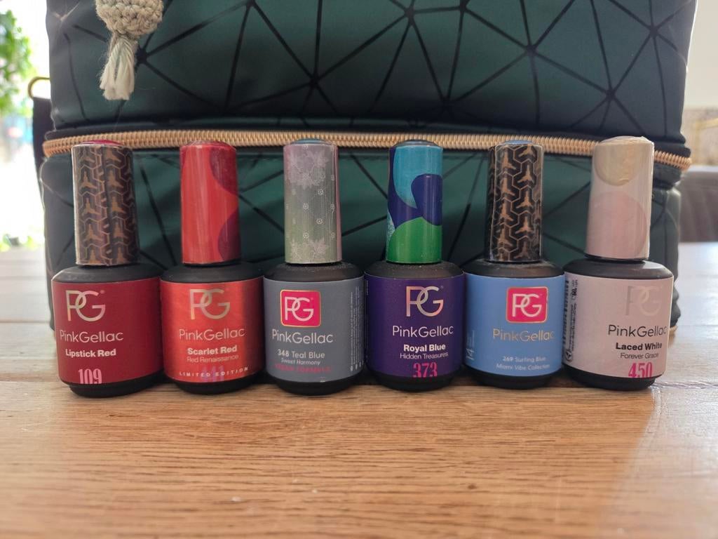 Pink Gellac nagellak en effect coat, Ophalen of Verzenden, Nieuw, Overige kleuren, Handen en Nagels