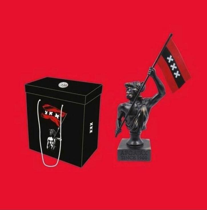 AJAX borstbeeld | 125 jaar limited edition | nieuw in doos !, Verzamelen, Sportartikelen en Voetbal, Nieuw, Beeldje of Poppetje