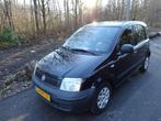 Fiat Panda 1.1 Actual Nw Apk (bj 2010), Auto's, Voorwielaandrijving, Stof, Zwart, Bedrijf