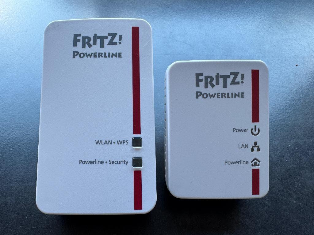 Fritz Powerline 540E v2 en 510E, Computers en Software, Powerlines, Ophalen of Verzenden, Zo goed als nieuw, Fritz!