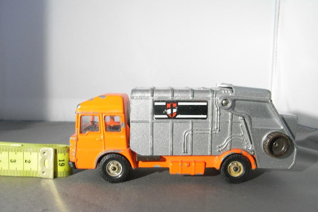 Revopak refuse collector vuilniswagen, corgi, oranje, Ophalen of Verzenden, Gebruikt, Bus of Vrachtwagen, Corgi