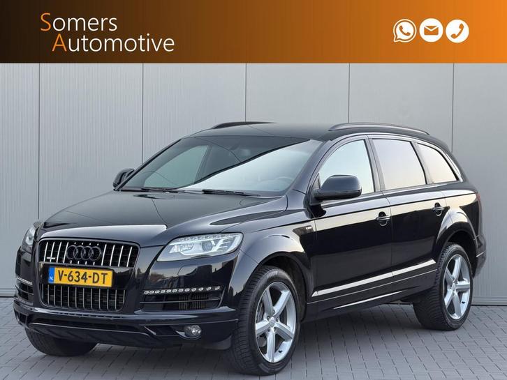 Audi Q7 3.0 TDI Pro Line S | GRIJS KENTEKEN | S-Line | 20" |, Auto's, Bestelauto's, Bedrijf, Te koop, Achteruitrijcamera, Airconditioning