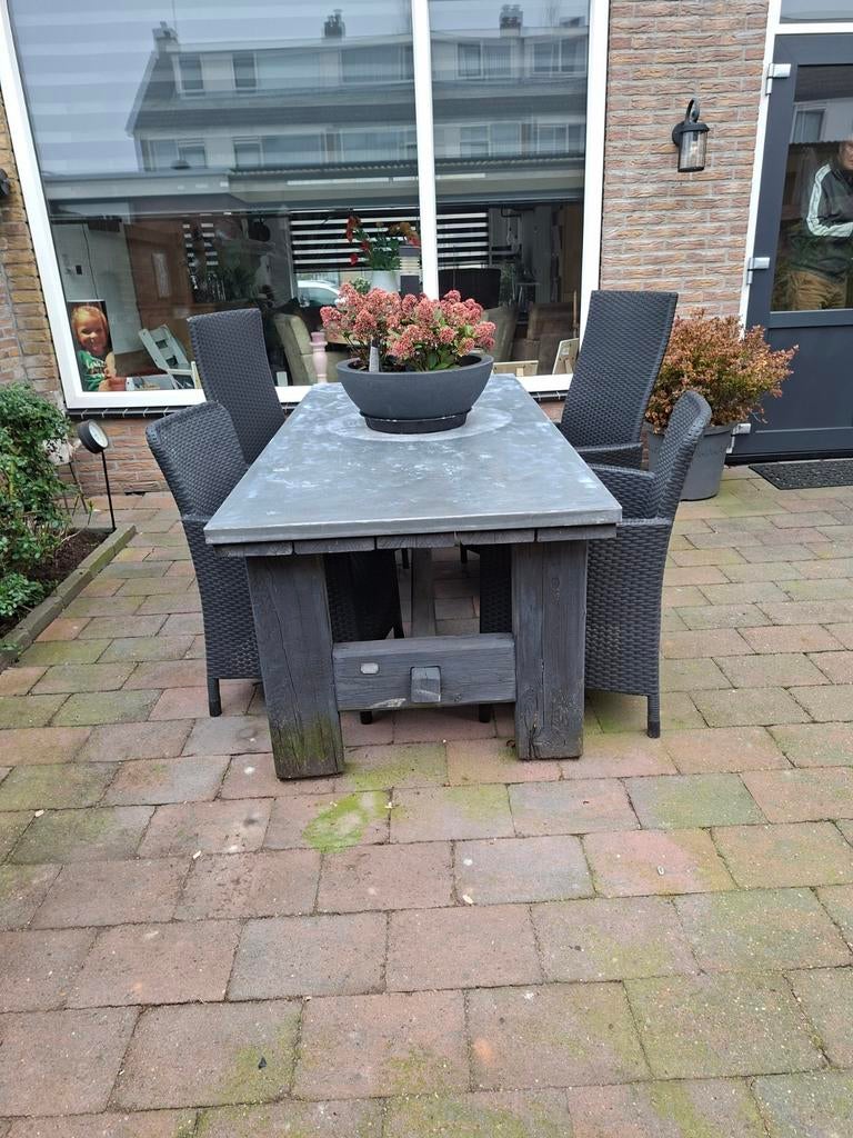 Tuinset, Tuin en Terras, Ophalen, Gebruikt, Tuinset, Eettafel