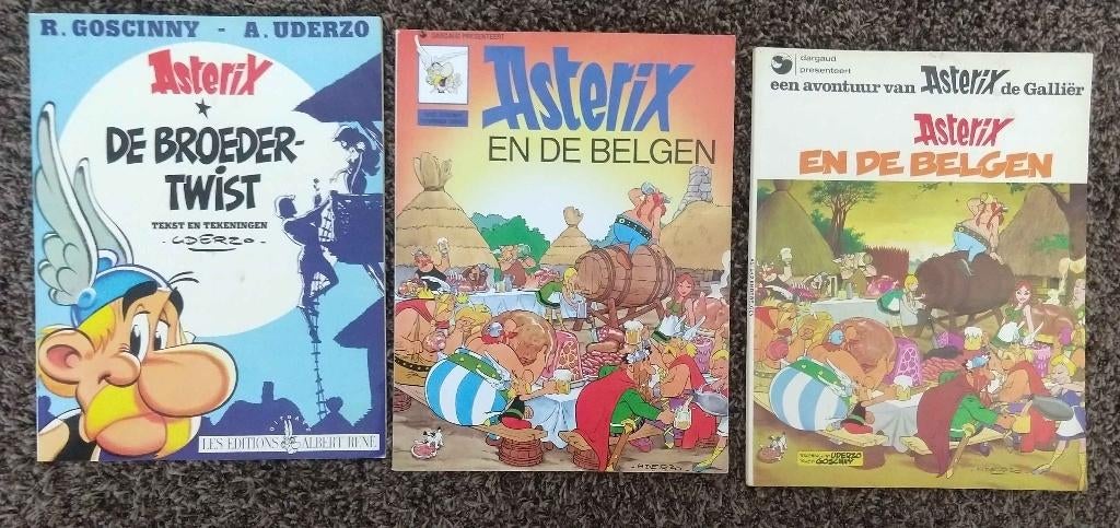 Asterix Stripboeken Strips  ook DVD 's CD-rom, Meerdere stripboeken, Ophalen of Verzenden, Zo goed als nieuw