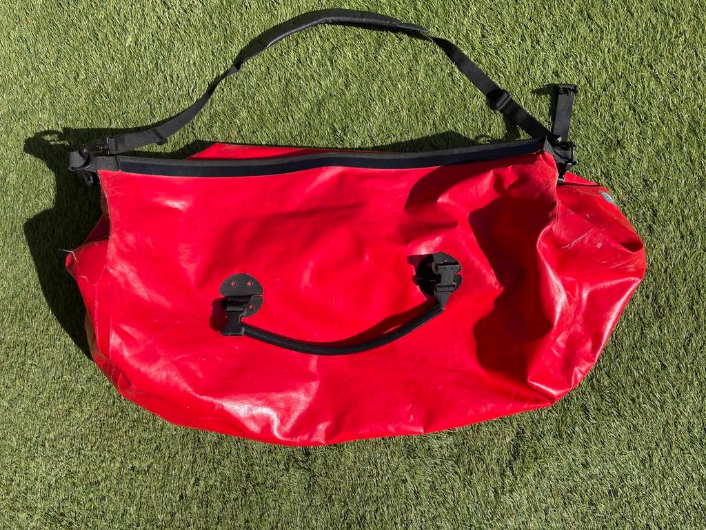 Ortlieb Rackpack rood, 89 liter, Motoren, Ophalen, Zo goed als nieuw