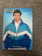 FOTO RECLAME KAART MARCO VAN BASTEN CRUIJFF SPORTS, Verzamelen, Sportartikelen en Voetbal, Ophalen of Verzenden, Zo goed als nieuw
