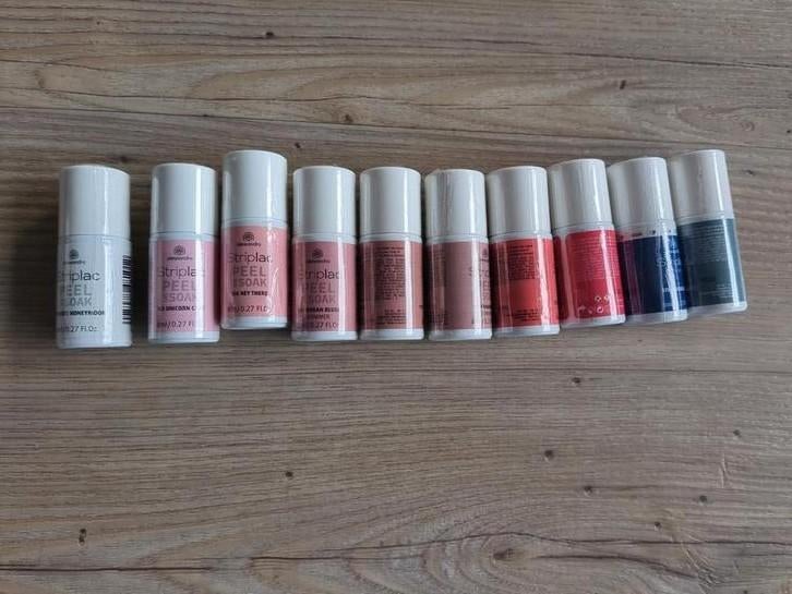 Striplac gelnagellak verschillende kleuren nieuw 8ml, Overige kleuren, Nieuw, Ophalen of Verzenden, Handen en Nagels
