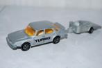 Majorette Saab Turbo met Motor Trailer 21780, Ophalen of Verzenden, Gebruikt, Auto