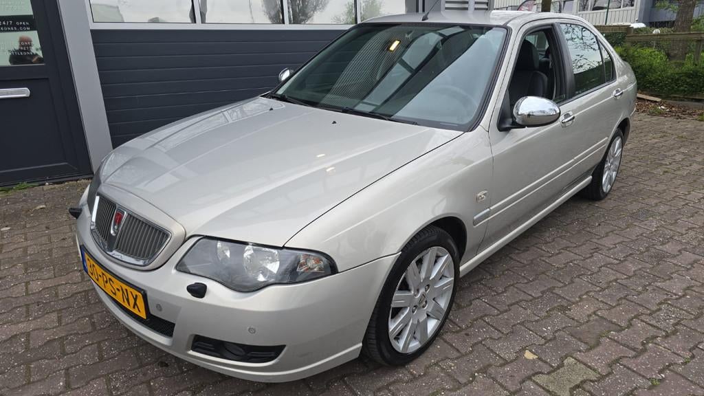 Rover 45 18 Sterling automaat leer (bj 2004), Auto's, Rover, Automaat, Gebruikt, 1796 cc, Beige