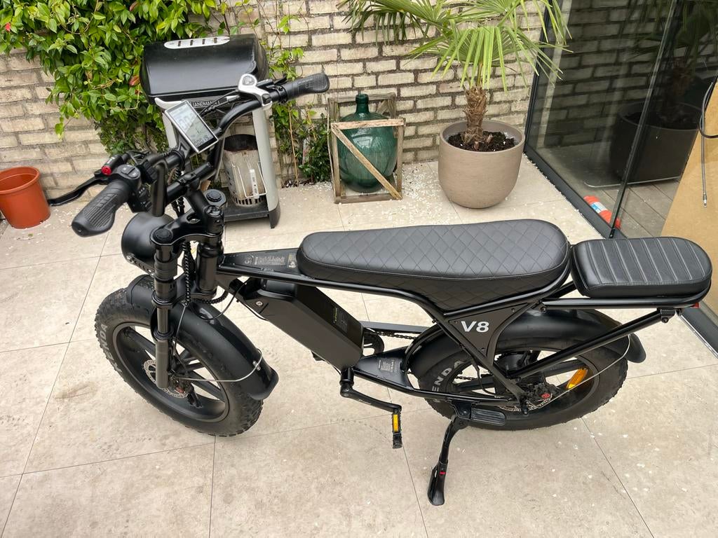Ouxi V8 FatBike, Fietsen en Brommers, Elektrische fietsen, Zo goed als nieuw, 59 cm of meer, 30 tot 50 km per accu, Ophalen