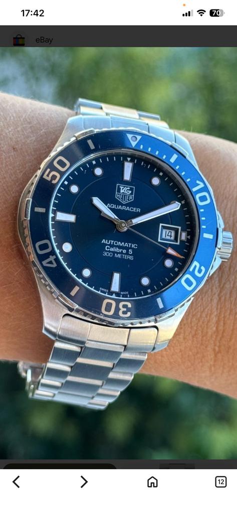 Horloge tag automatic, Ophalen of Verzenden, Zo goed als nieuw