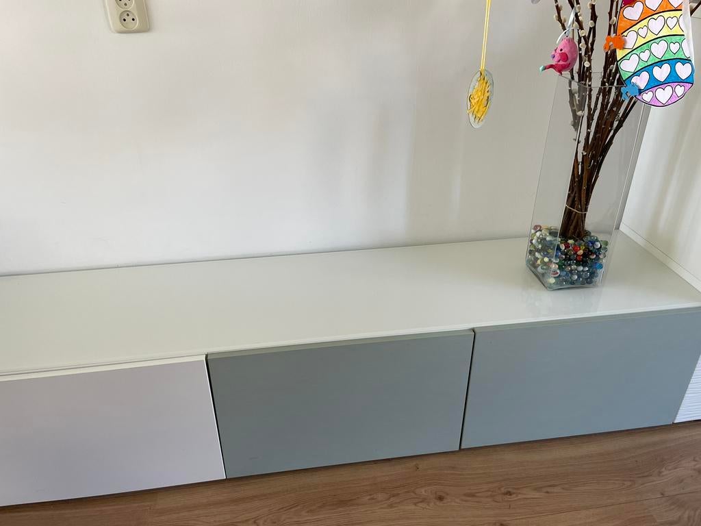 Glasplaat voor op besta kast ikea, Ophalen, Gebruikt, 150 tot 200 cm, Glas