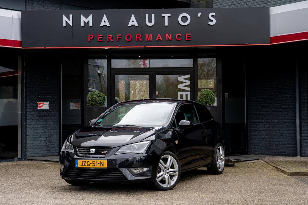 SEAT Ibiza SC 1.4 TSI Cupra 2E EIGENAAR / 180 PK / CUPRA / N, Auto's, Euro 5, Stof, Gebruikt, Zwart